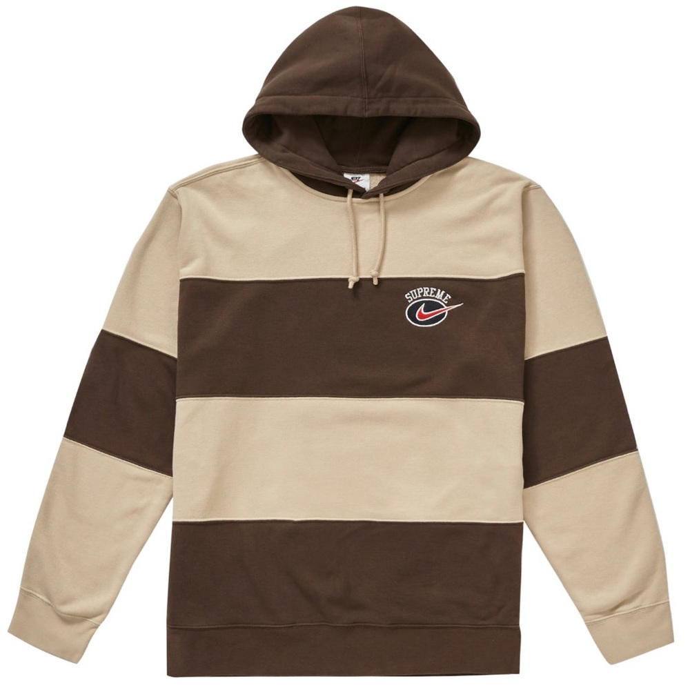 Supreme Nike Stripe Tan Shirt